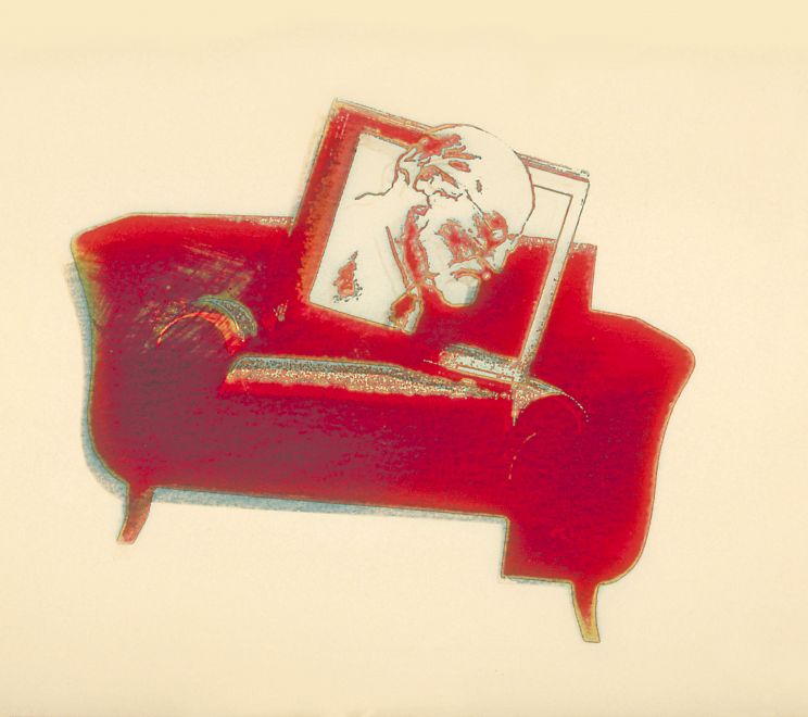 Zygmund Freud na kanapie